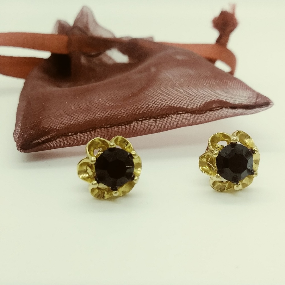 Red Ruby Stud/Post Earrings a Stunning Look